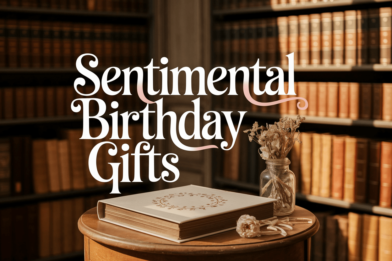 Sentimental Birthday Gifts That Capture Your Best Memories Together - WahooGifts