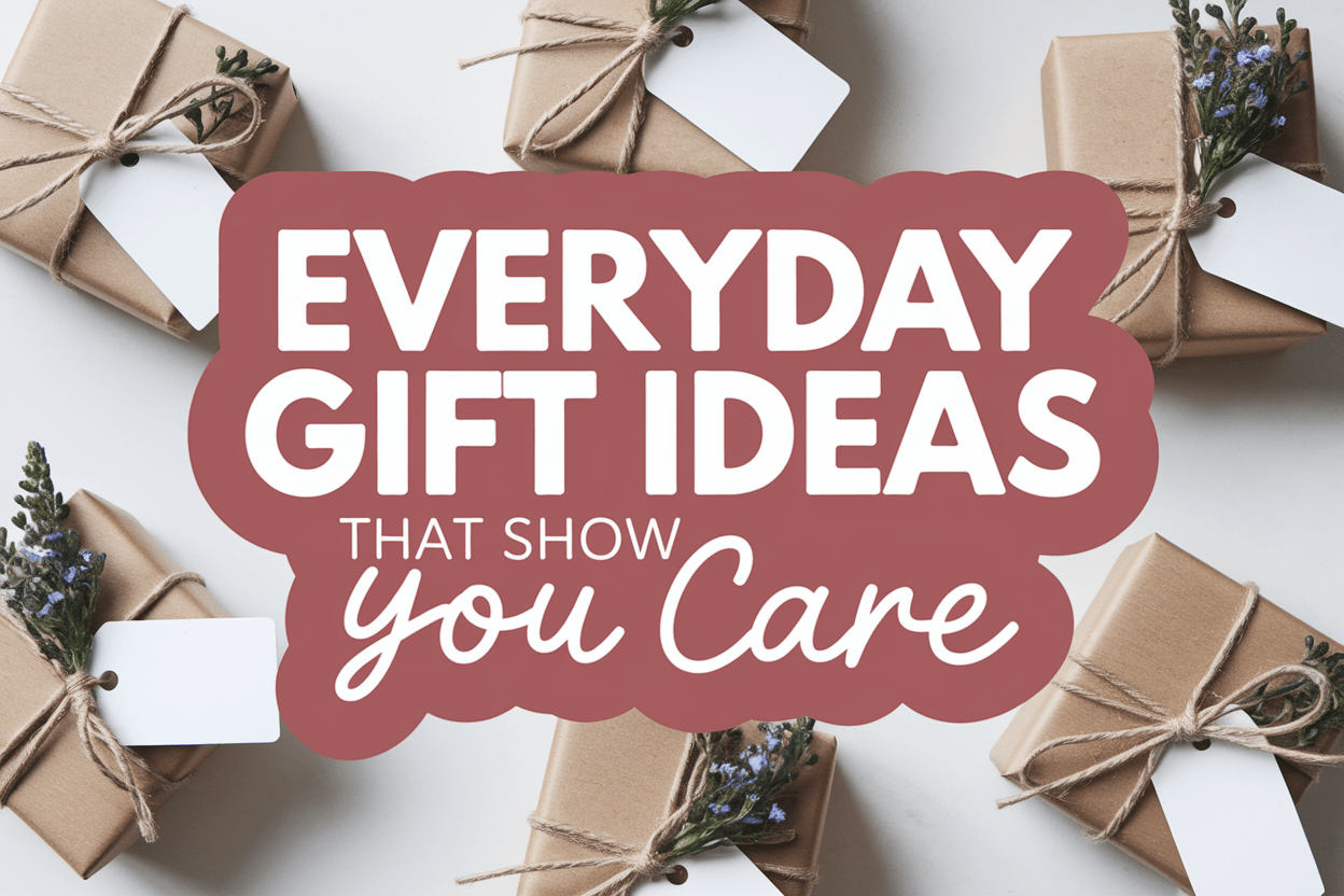 Small Gestures Everyday Gift Ideas That Show You Care: Thoughtful Tips - WahooGifts