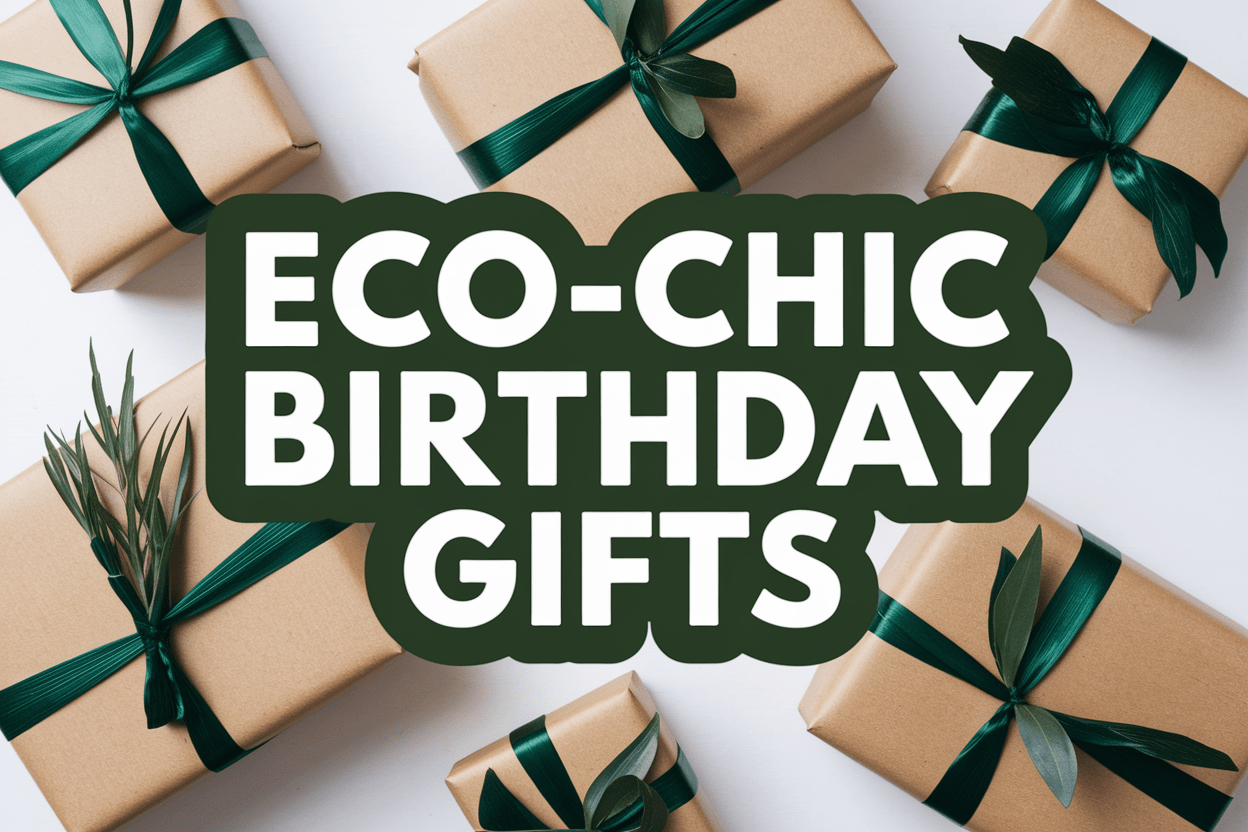 Stylish Eco Chic Birthday Gifts for the Sustainable Shopper - WahooGifts