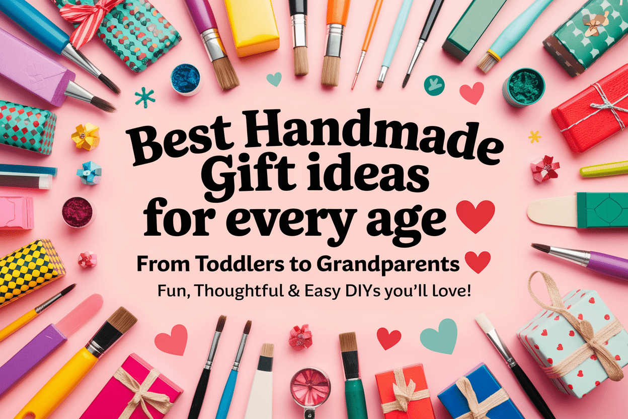 The Best Handmade Gifts for Every Age Group: Creative Ideas to Inspire - WahooGifts