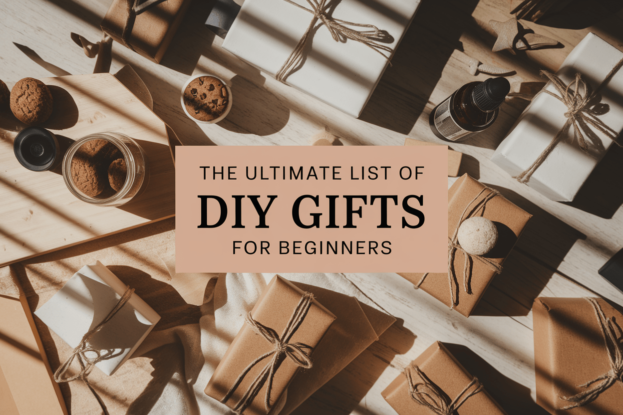 The Ultimate List of DIY Gifts for Beginners: Easy & Affordable Ideas - WahooGifts