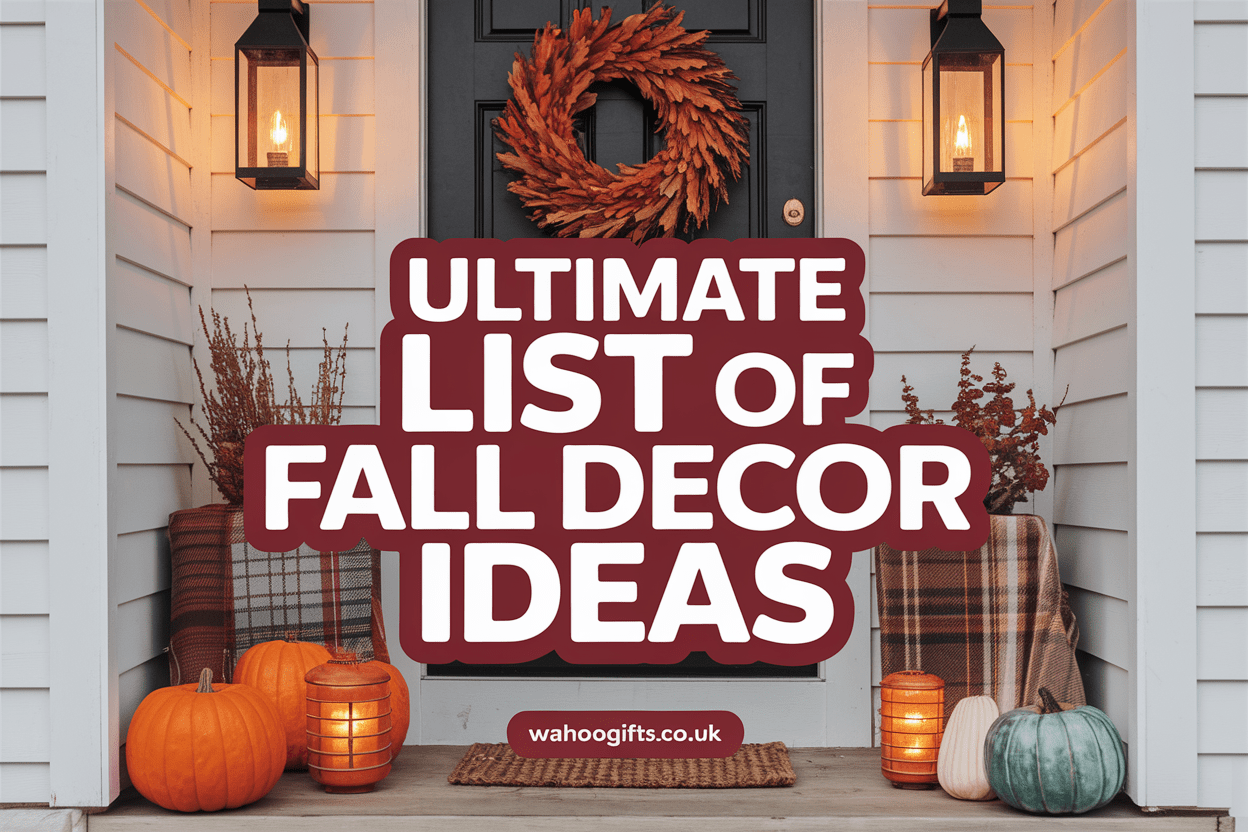 The Ultimate List of Fall Decor Ideas for the Home That Inspire Warmth - WahooGifts