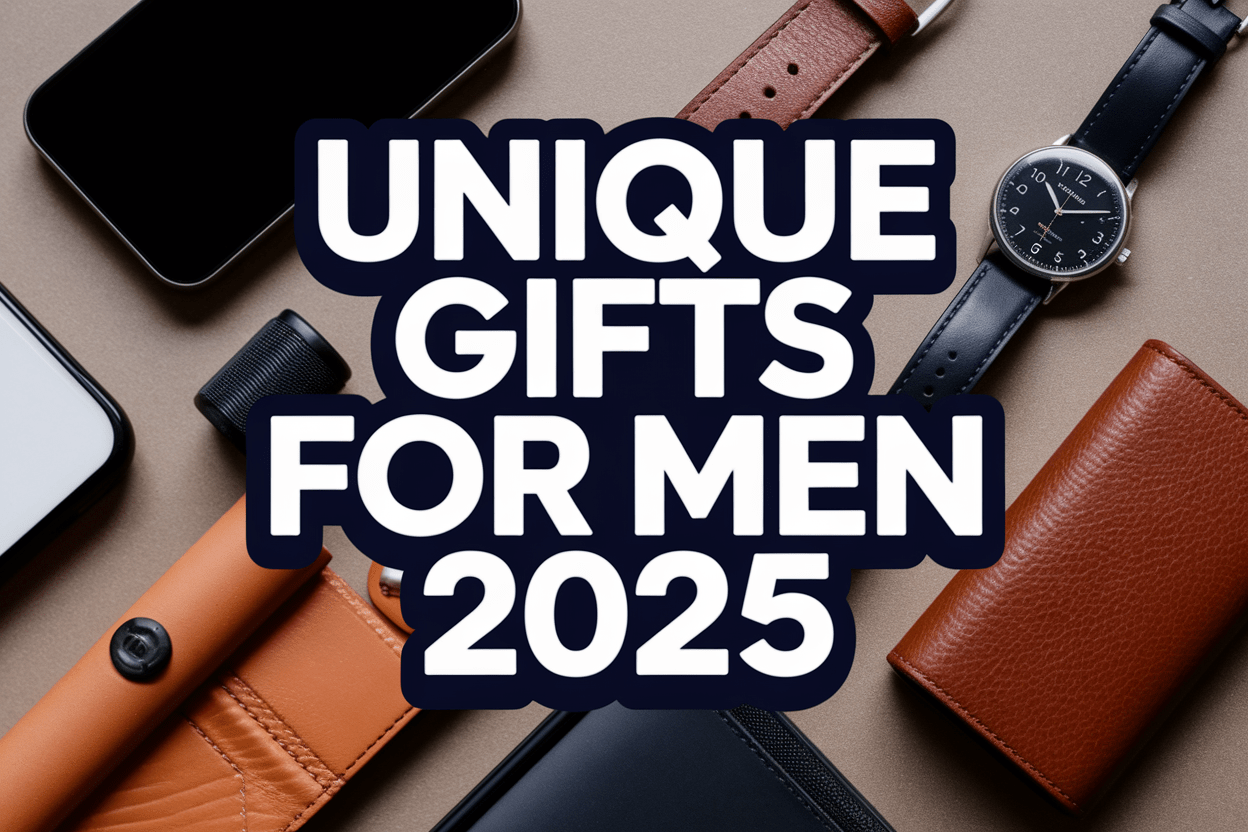 Top 44 Unique Gifts for Men Who Have Everything in 2025 - WahooGifts