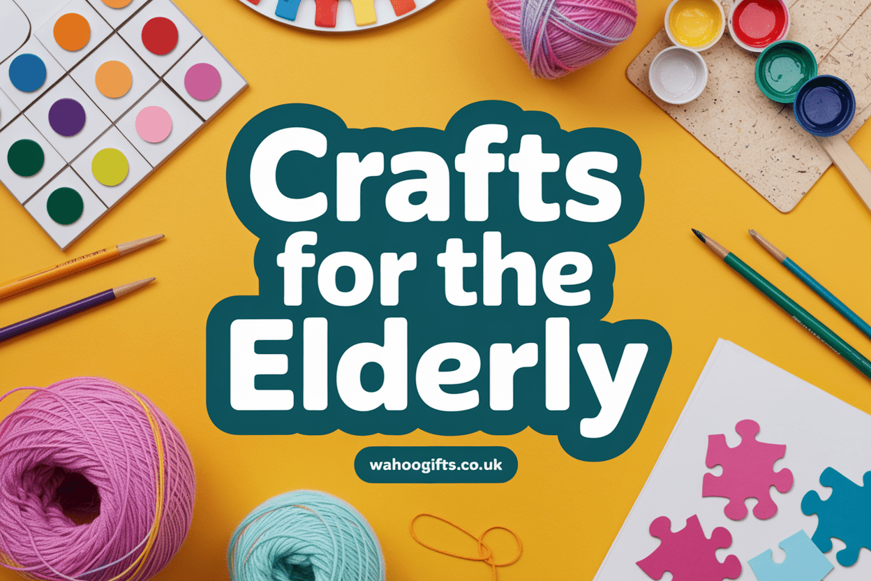 Top Crafts for the Elderly That Promote Wellness and Joy - WahooGifts