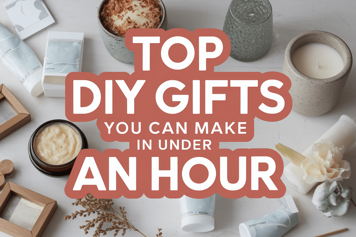 Top DIY Gifts You Can Make in Under an Hour - WahooGifts