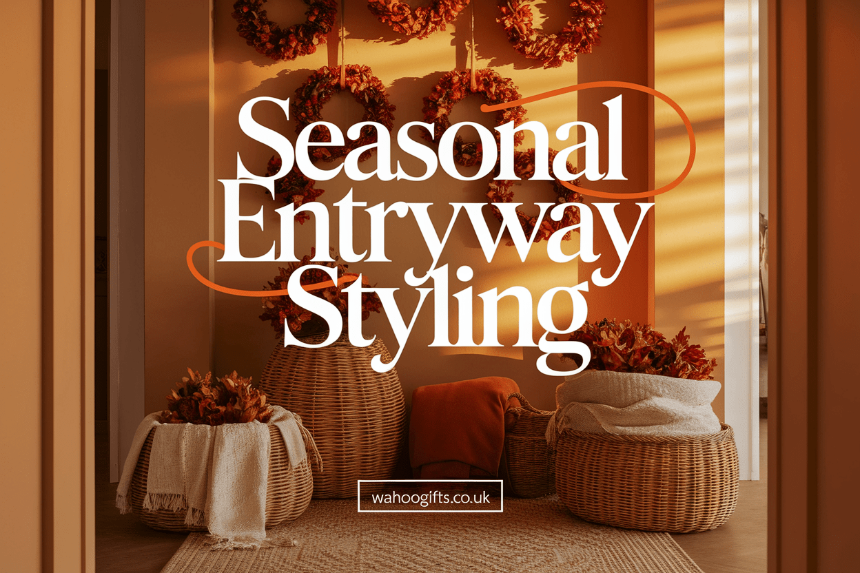 Top Seasonal Entryway Styling Tips for a Welcoming Home Atmosphere - WahooGifts