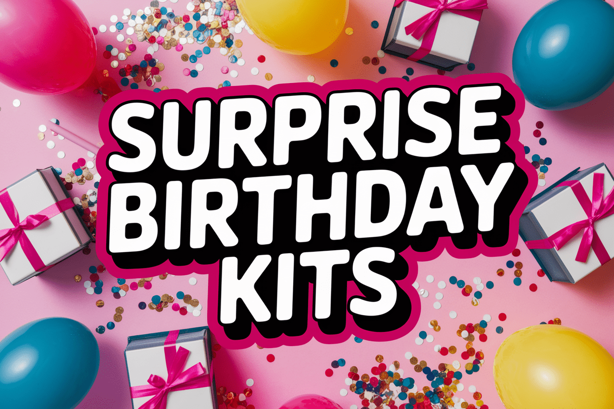 Top Surprise Birthday Kits You Can Make at Home for Any Celebration - WahooGifts