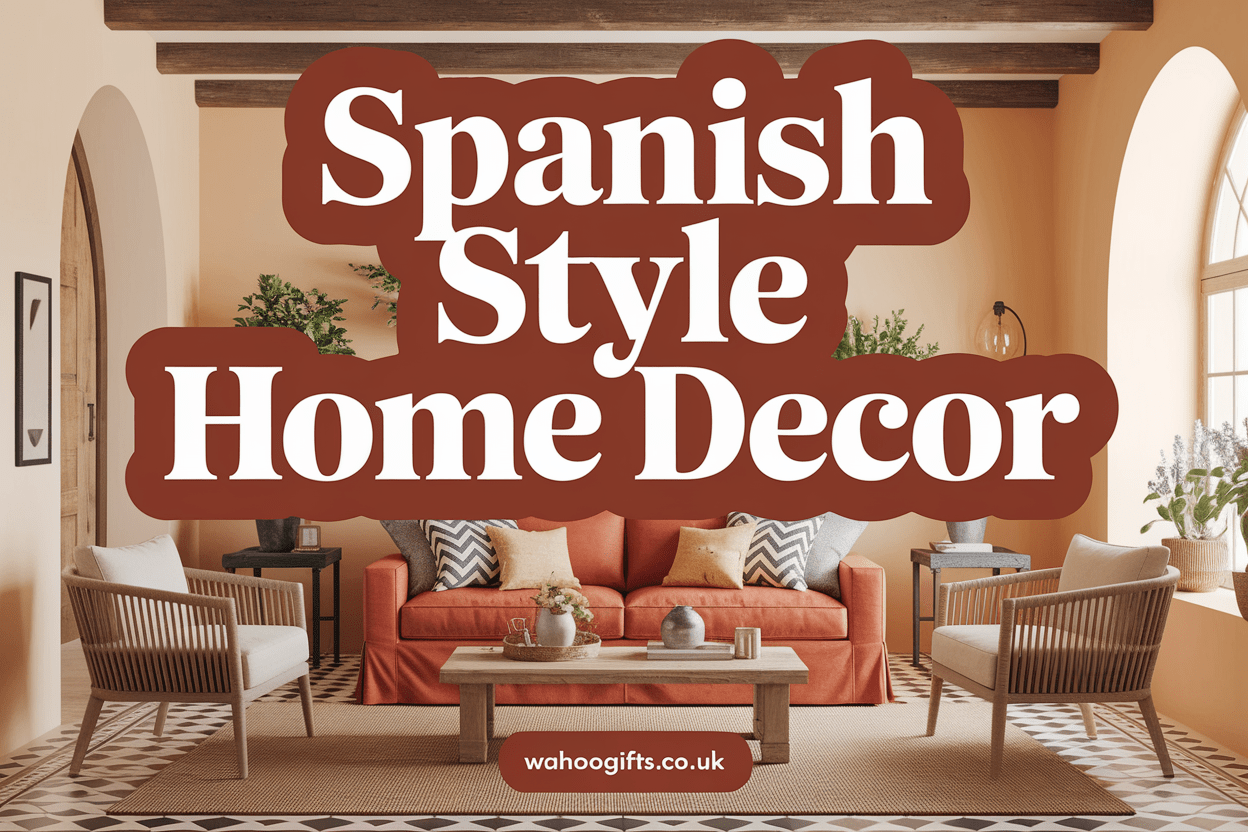 Transform Your Space with Authentic Spanish Style Home Decor - WahooGifts