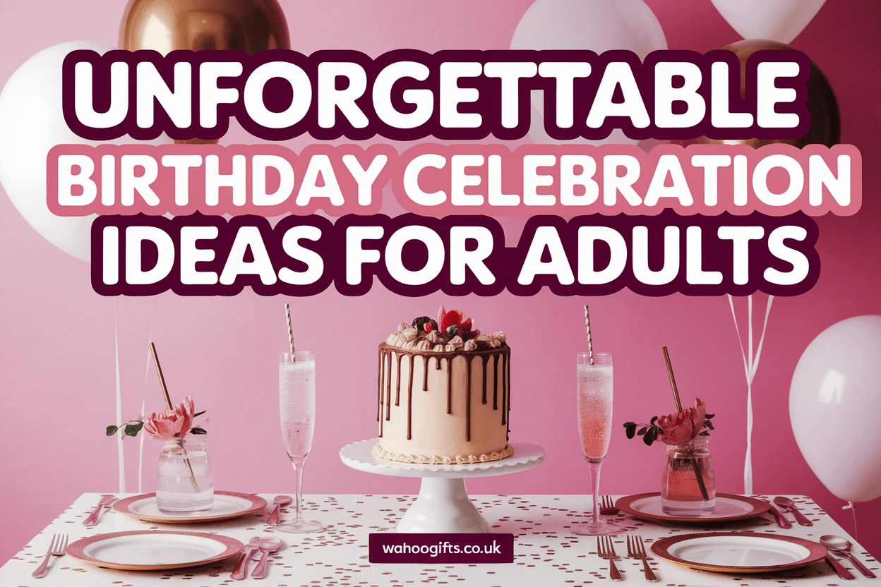 Unforgettable Birthday Celebration Ideas for Adults - WahooGifts