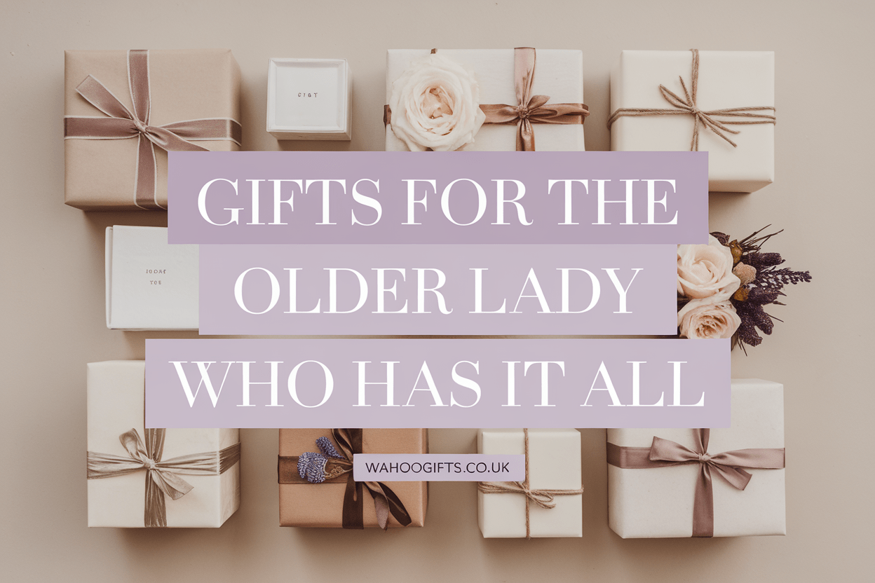 Unique Gift Ideas for the Older Lady Who Has It All - WahooGifts