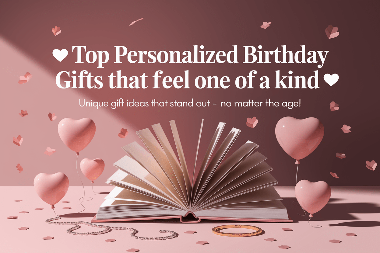 Unique Personalized Birthday Gifts That Feel One of a Kind - WahooGifts