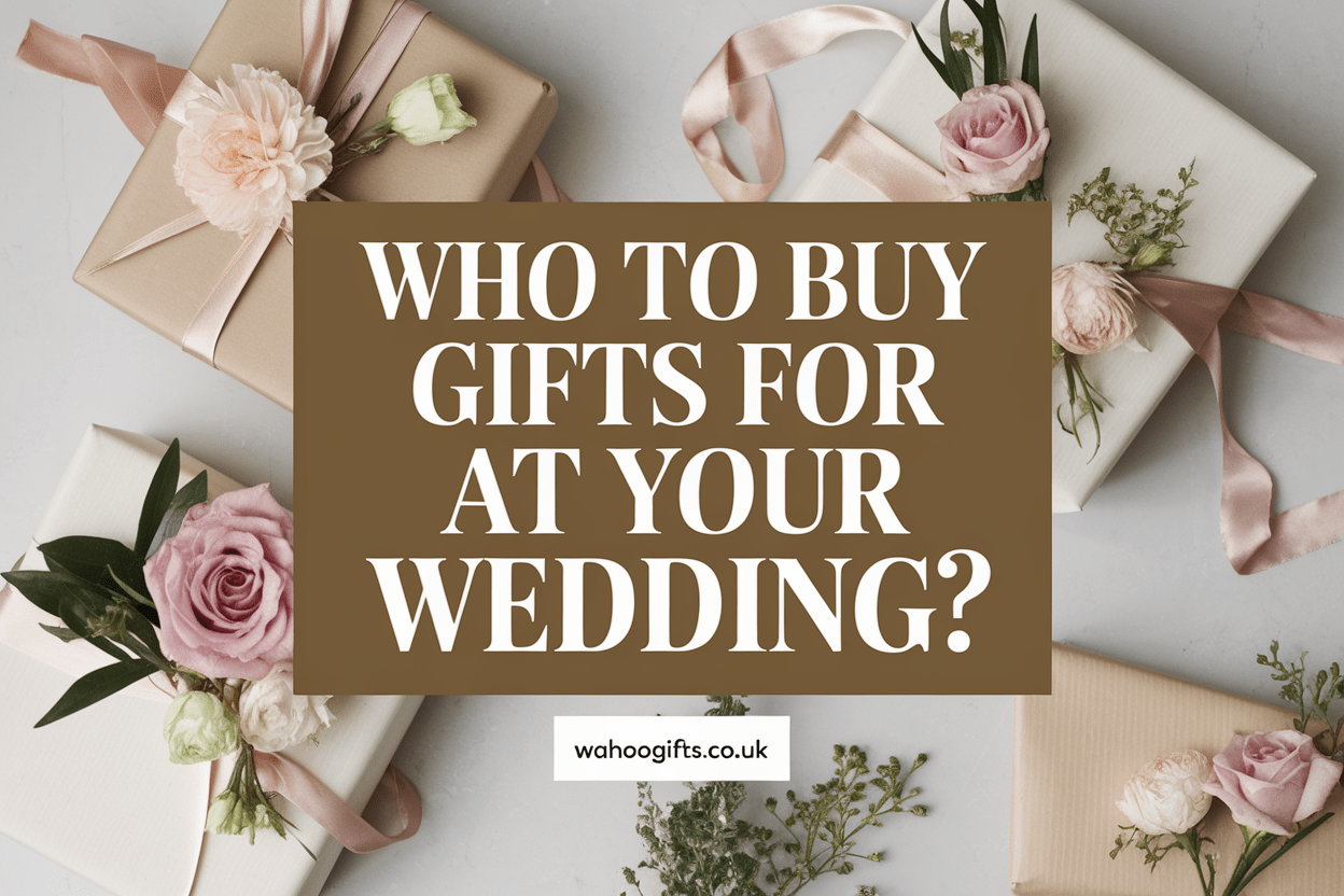 Who to Buy Gifts For at Your Wedding: A Helpful Guide for Couples - WahooGifts