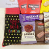 Presents for Older Brother – Socks, Hot Chocolate & Biscuit Letterbox Gift