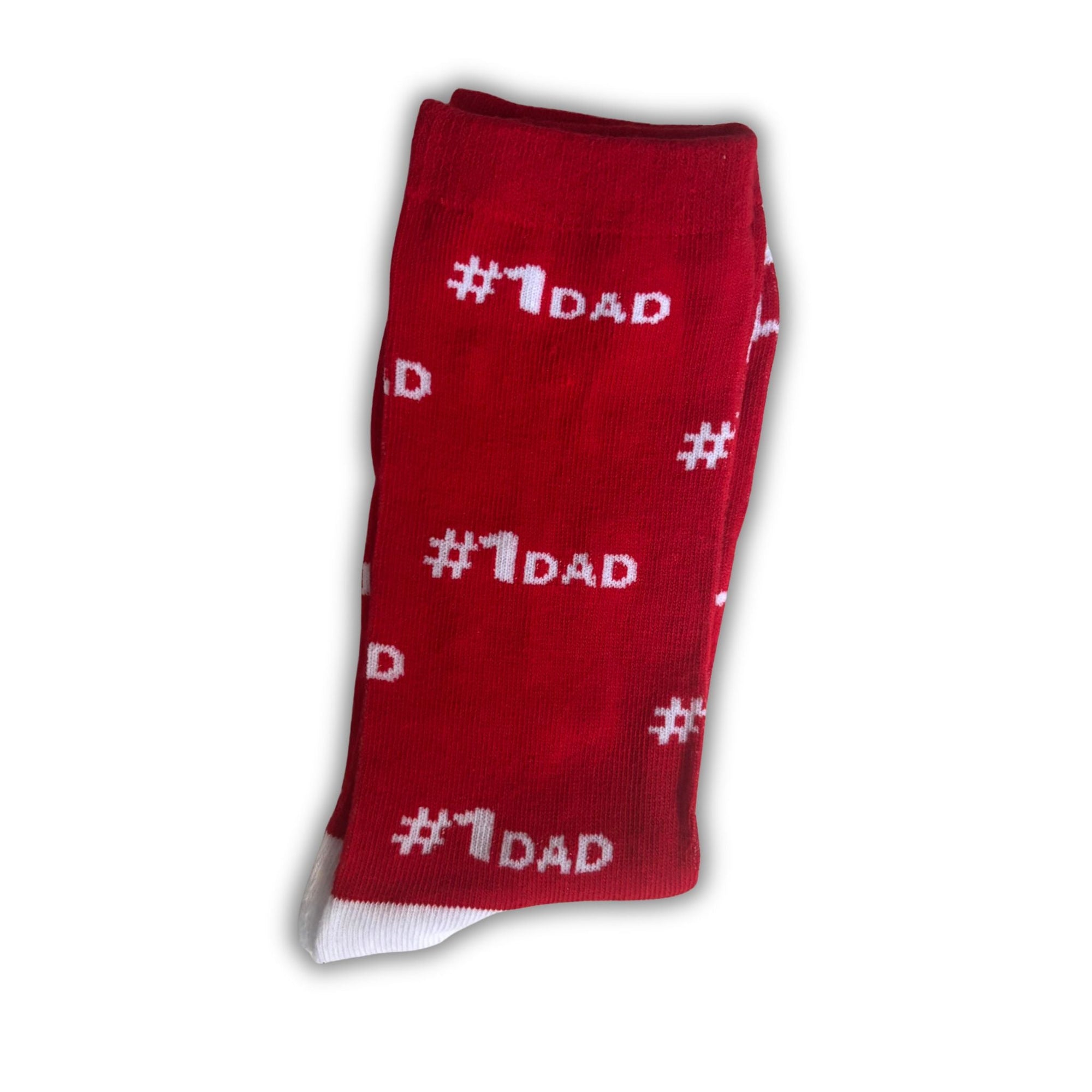 1 Dad Novelty Socks Funny Fathers Day Gift for Dad - WahooGifts