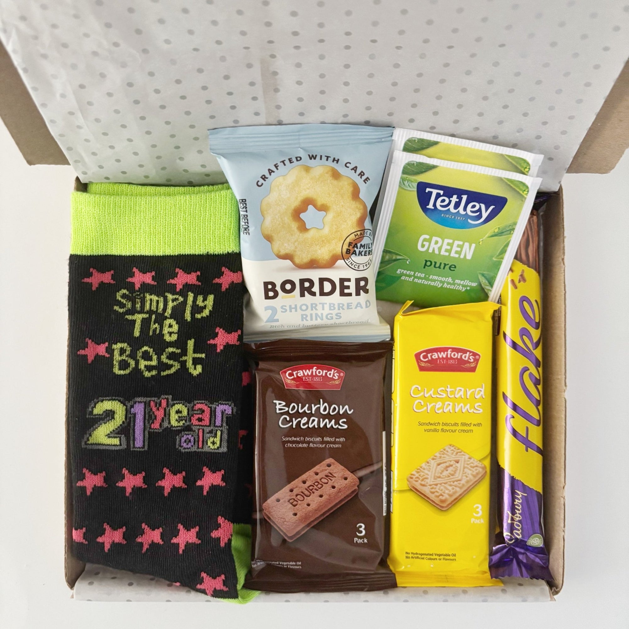 21st Birthday Letterbox Gift for Him - WahooGifts