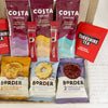 Tea and Coffee Hamper – Letterbox Gift Set with Biscuits & Coffee