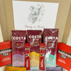 Tea and Coffee Hamper – Letterbox Gift Set with Biscuits & Coffee