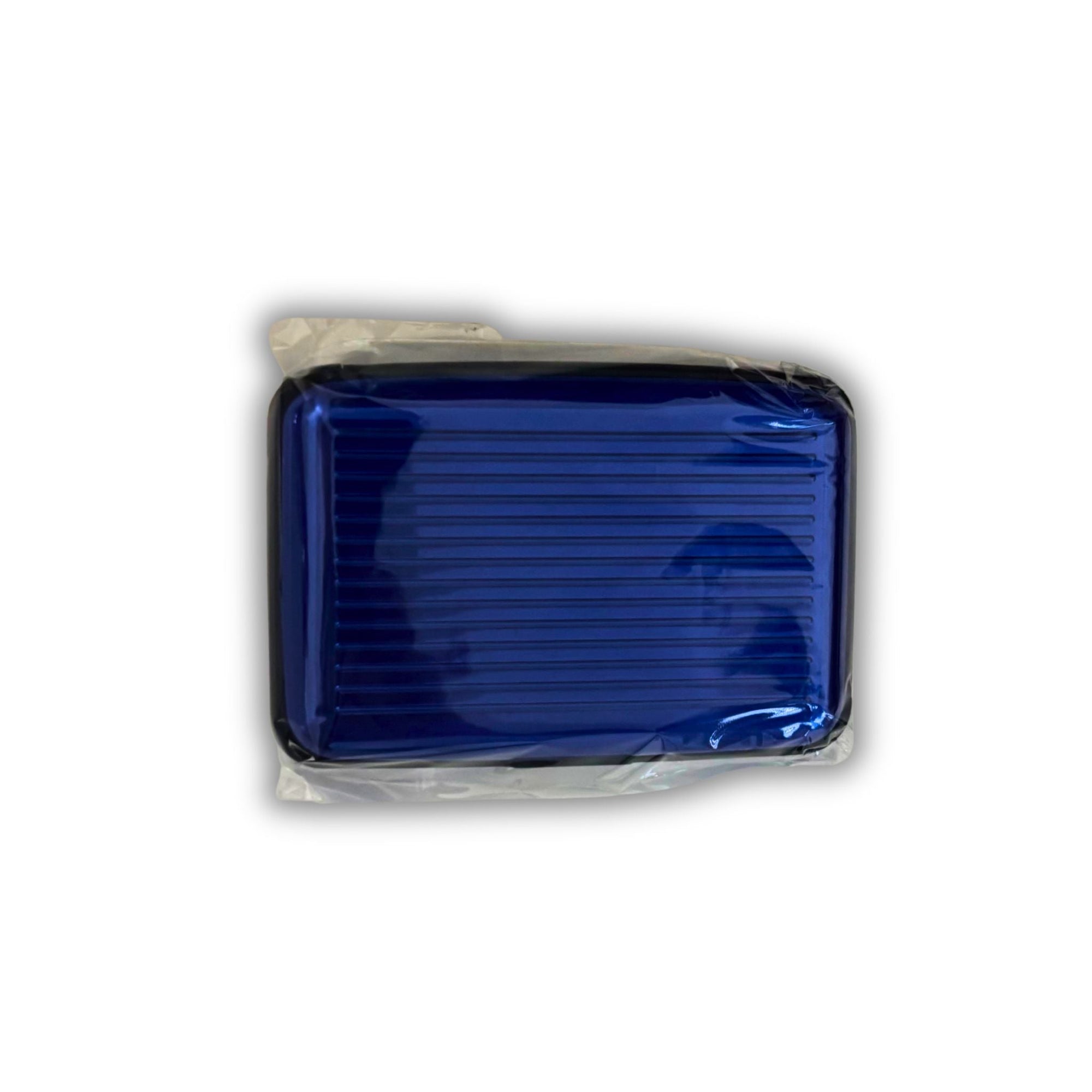Aluminium Credit Card Holder Wallet – Blue - WahooGifts
