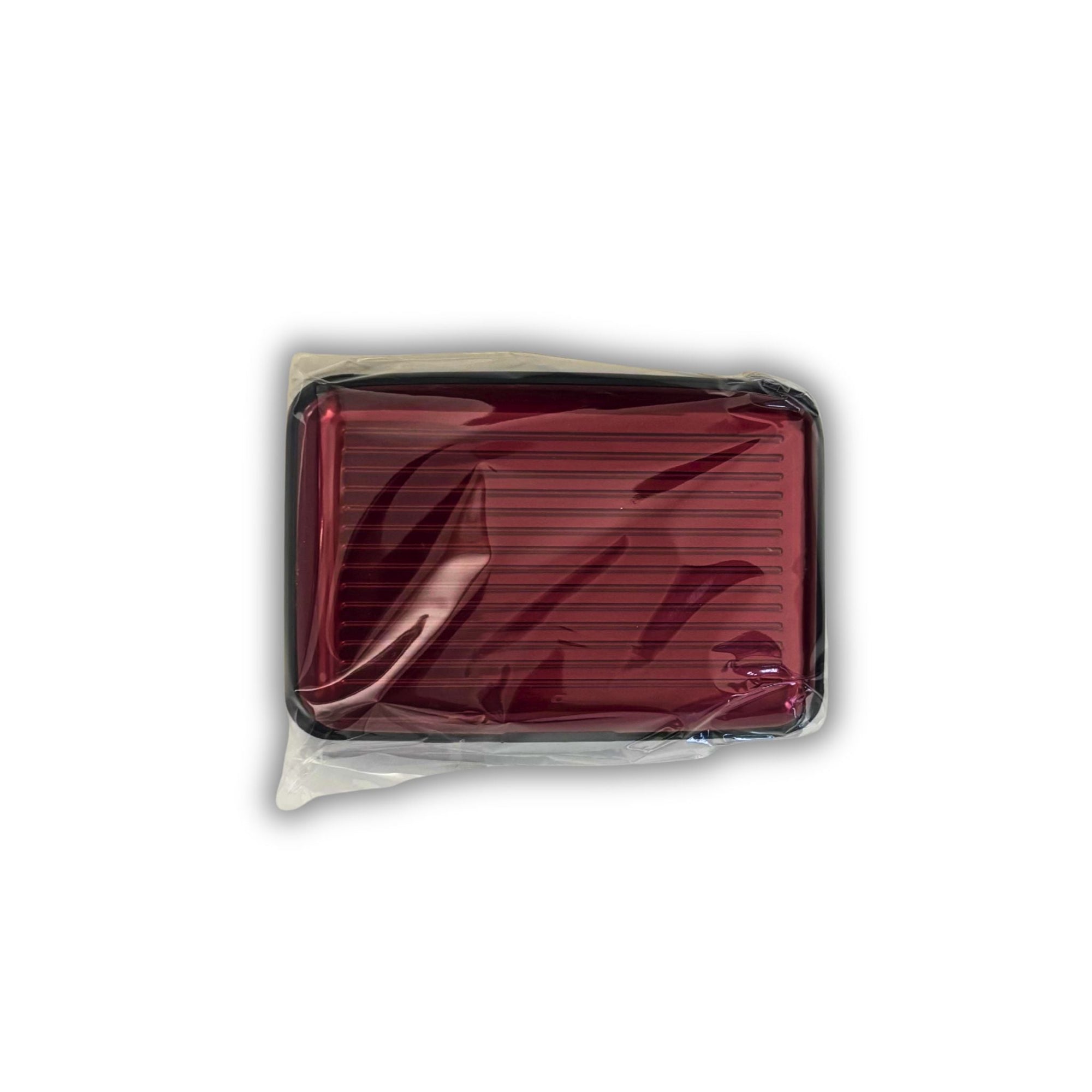 Aluminium Credit Card Holder Wallet – Red - WahooGifts