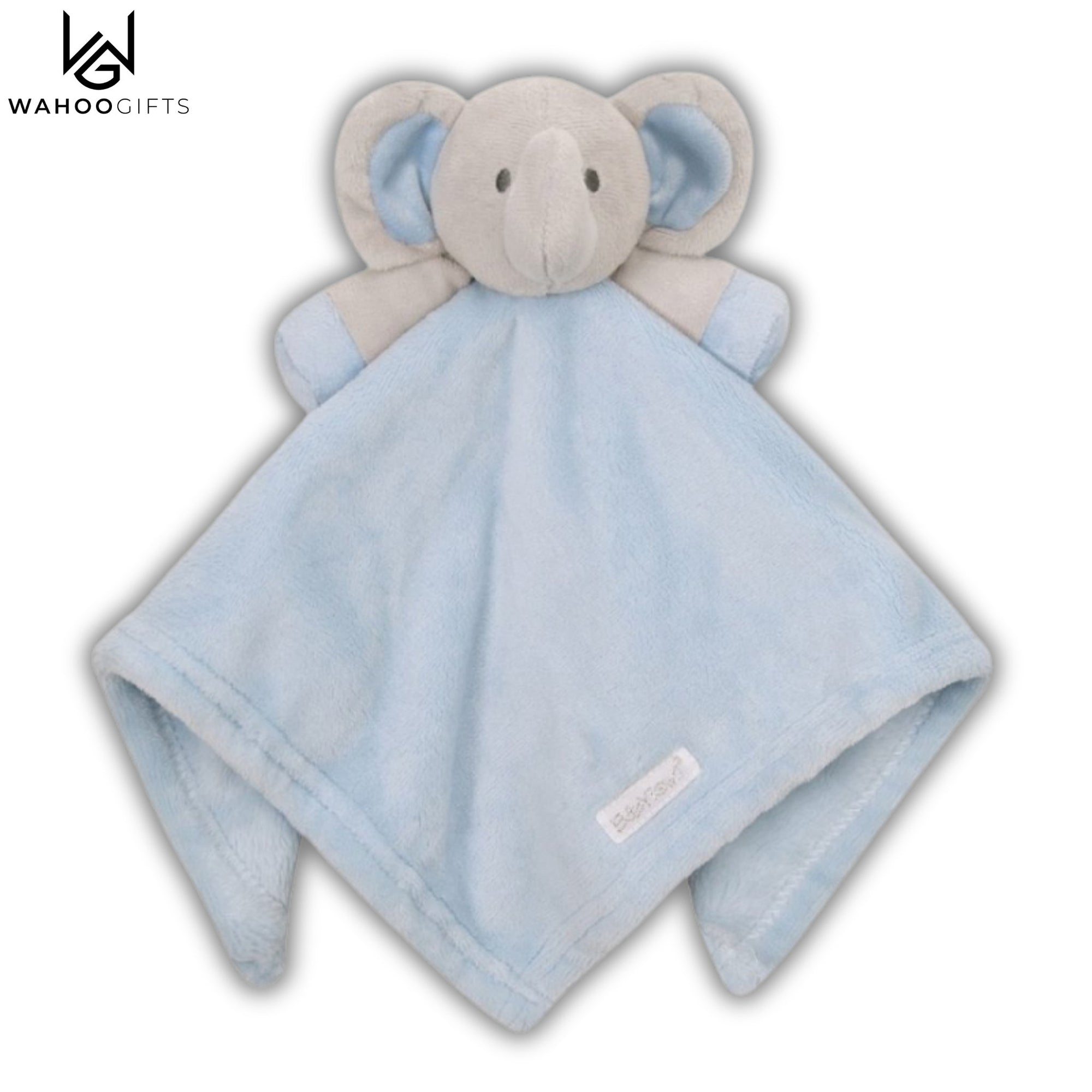 Baby Boy Comforter - Blue Elephant - WahooGifts