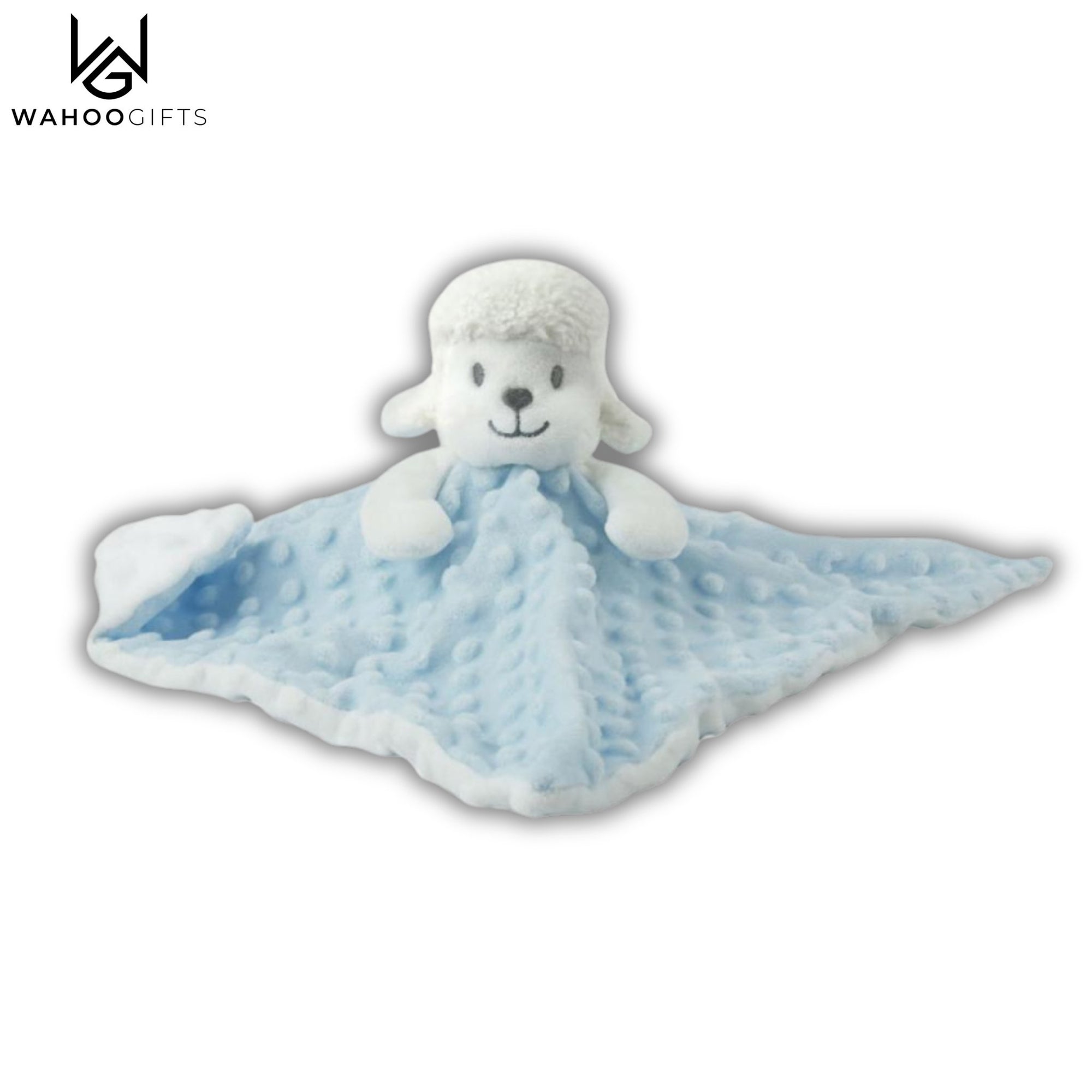 Baby Boy Comforter - Lamb - WahooGifts