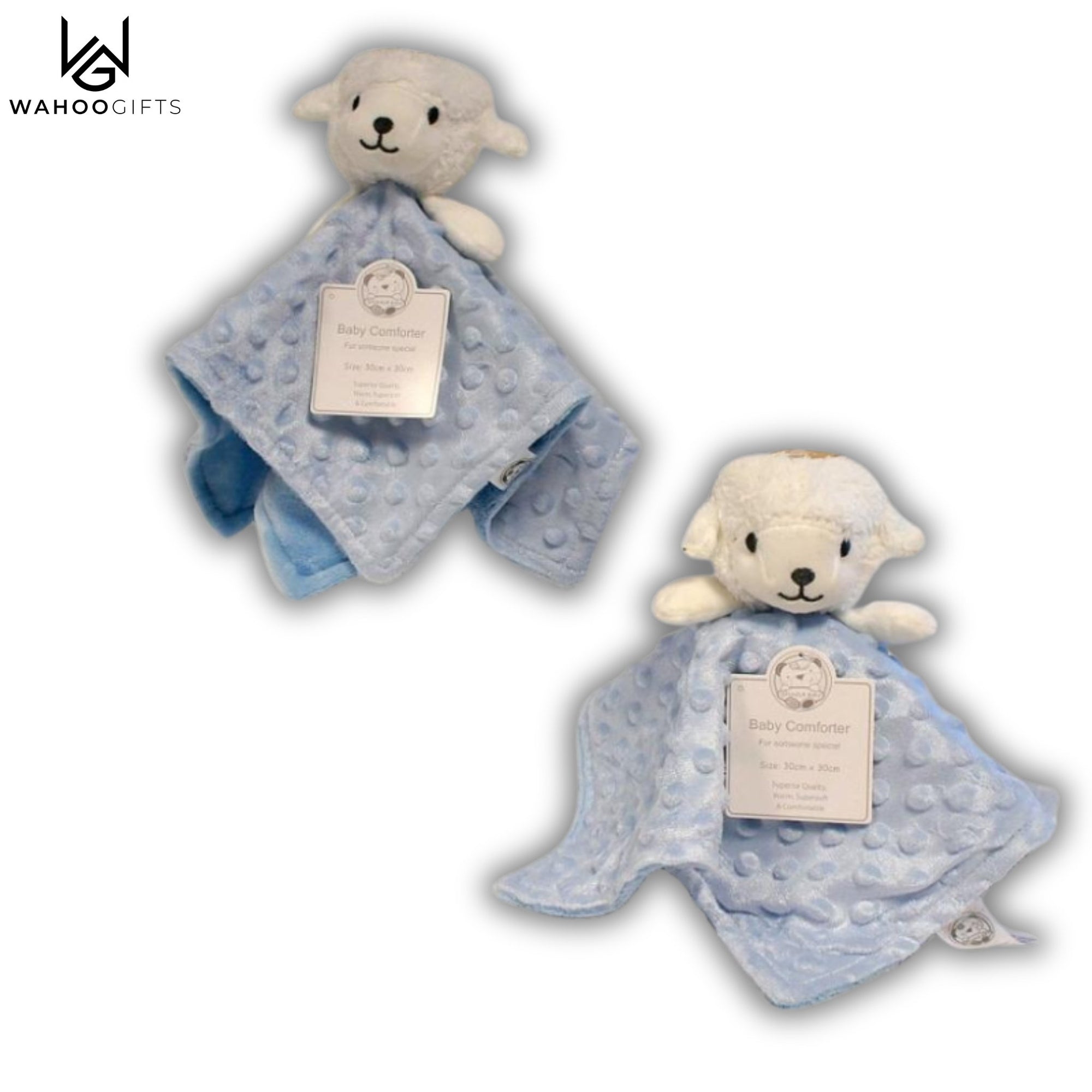 Baby Boy Comforter - Sheep - WahooGifts