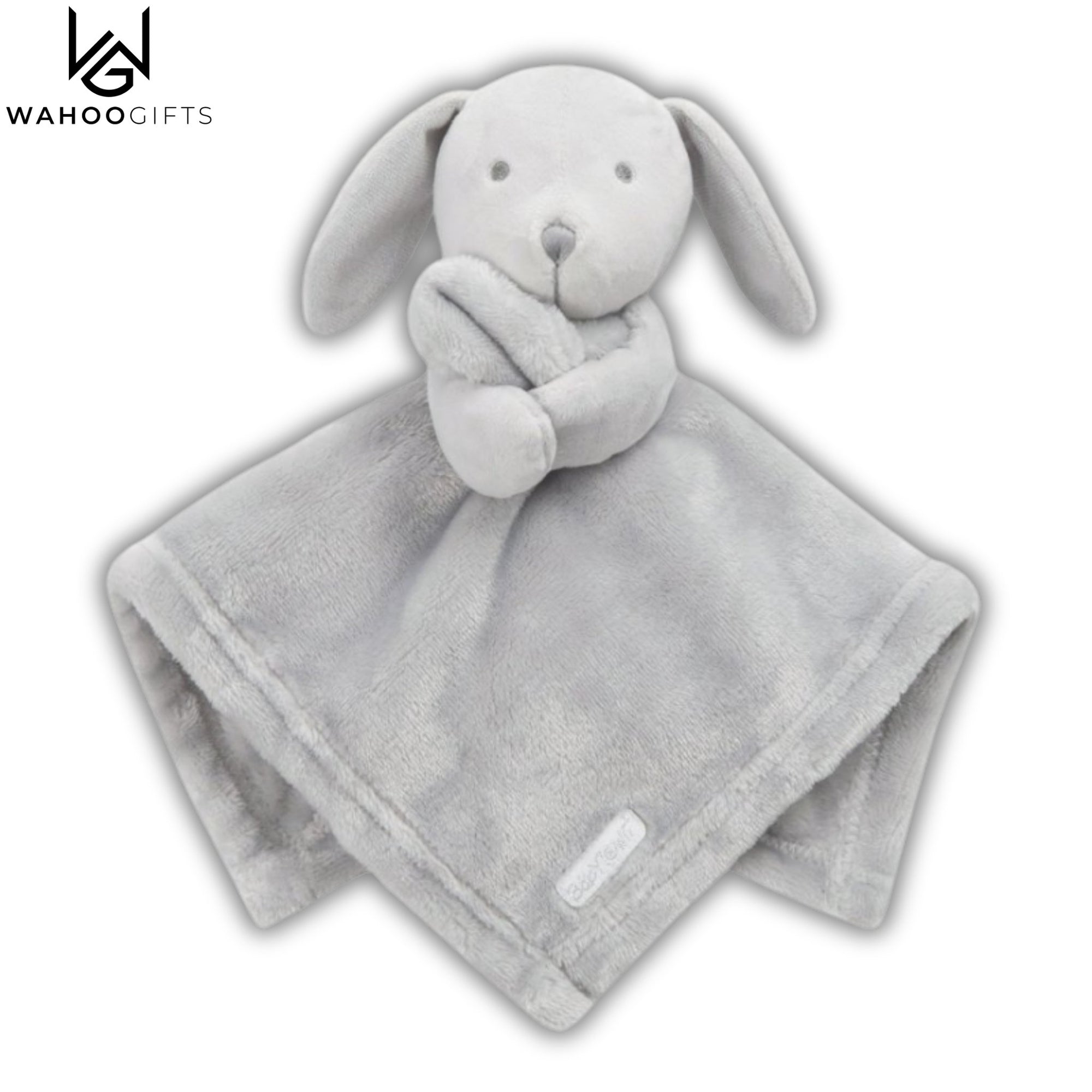 Baby Comforter - Grey Bunny - WahooGifts