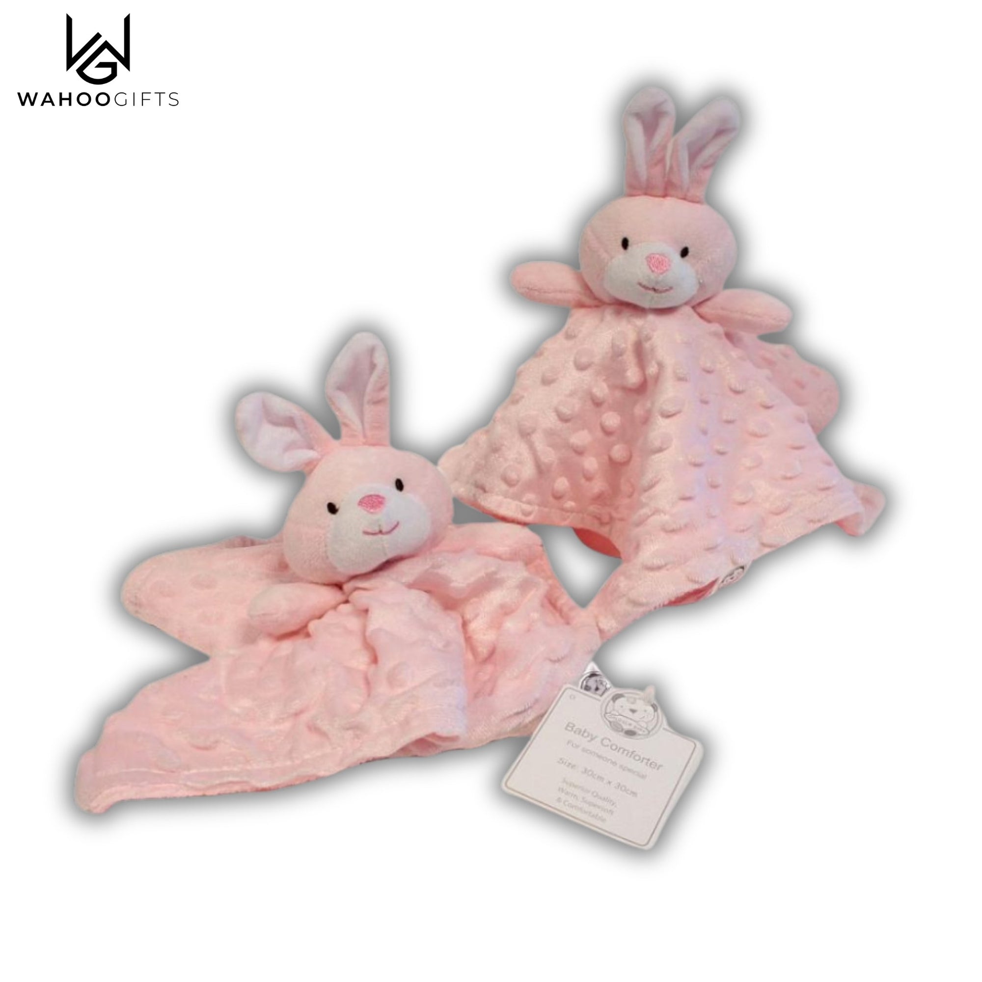 Baby Girl Comforter - Bunny - WahooGifts