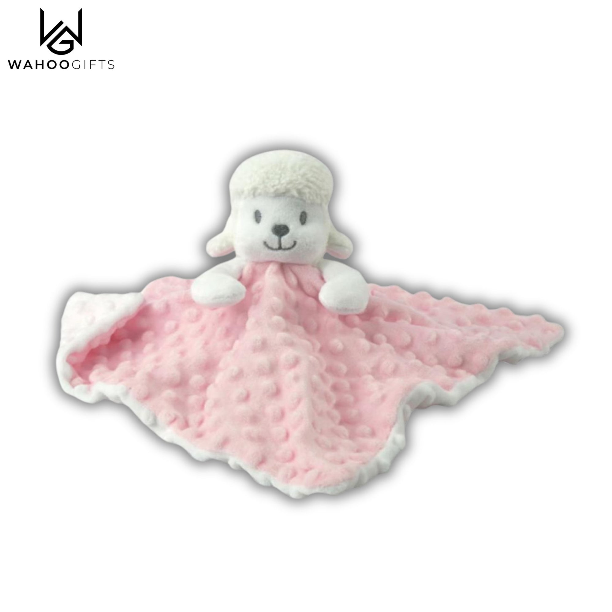 Baby Girl Comforter - Lamb - WahooGifts