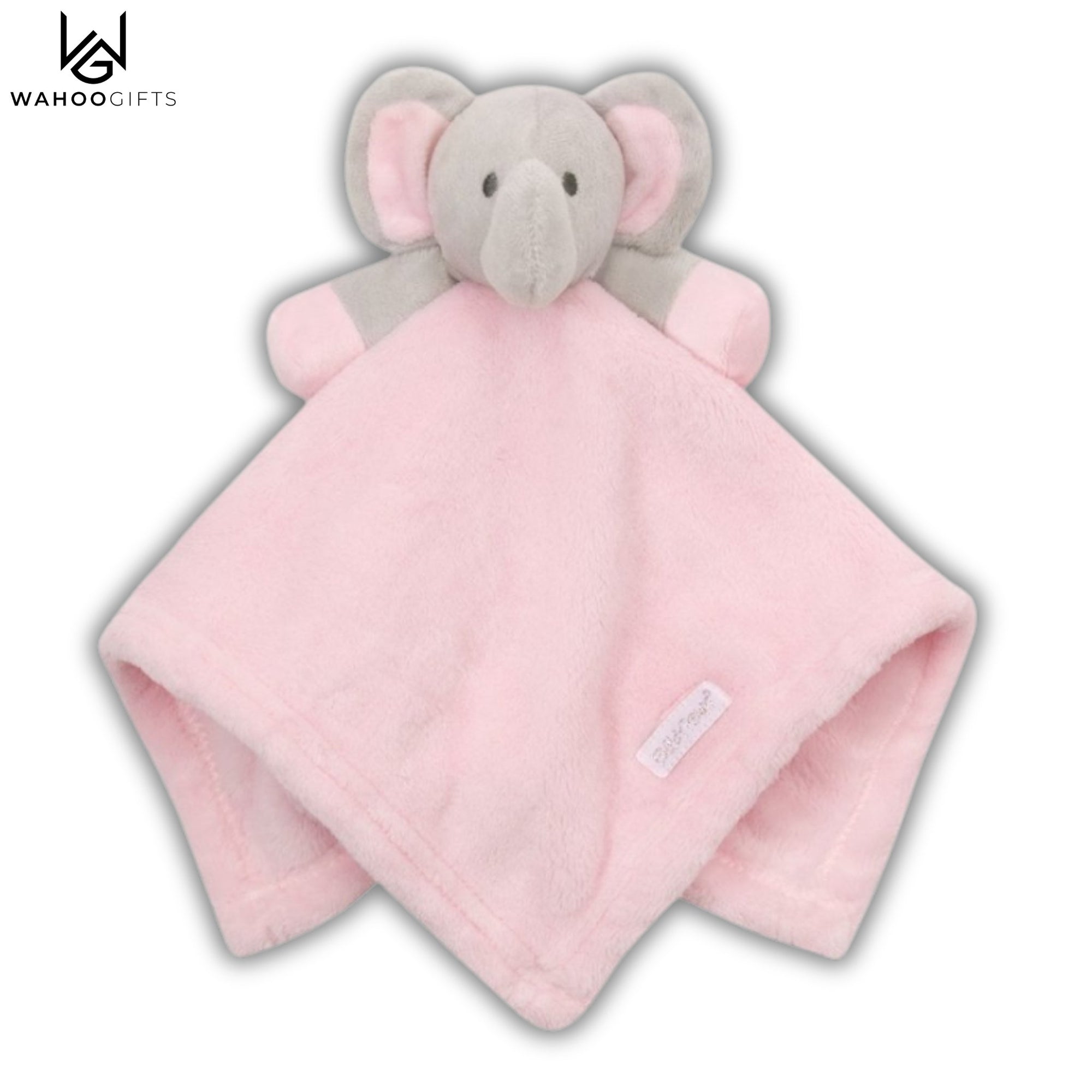 Baby Girl Comforter - Pink Elephant - WahooGifts