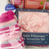 Bedtime Pamper Hamper – Satin Pillowcase Self - Care Gift Box - WahooGifts