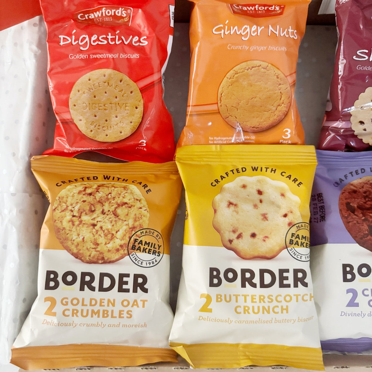 Birthday Biscuit Hamper – Tea & Biscuits Letterbox Gift Box - WahooGifts