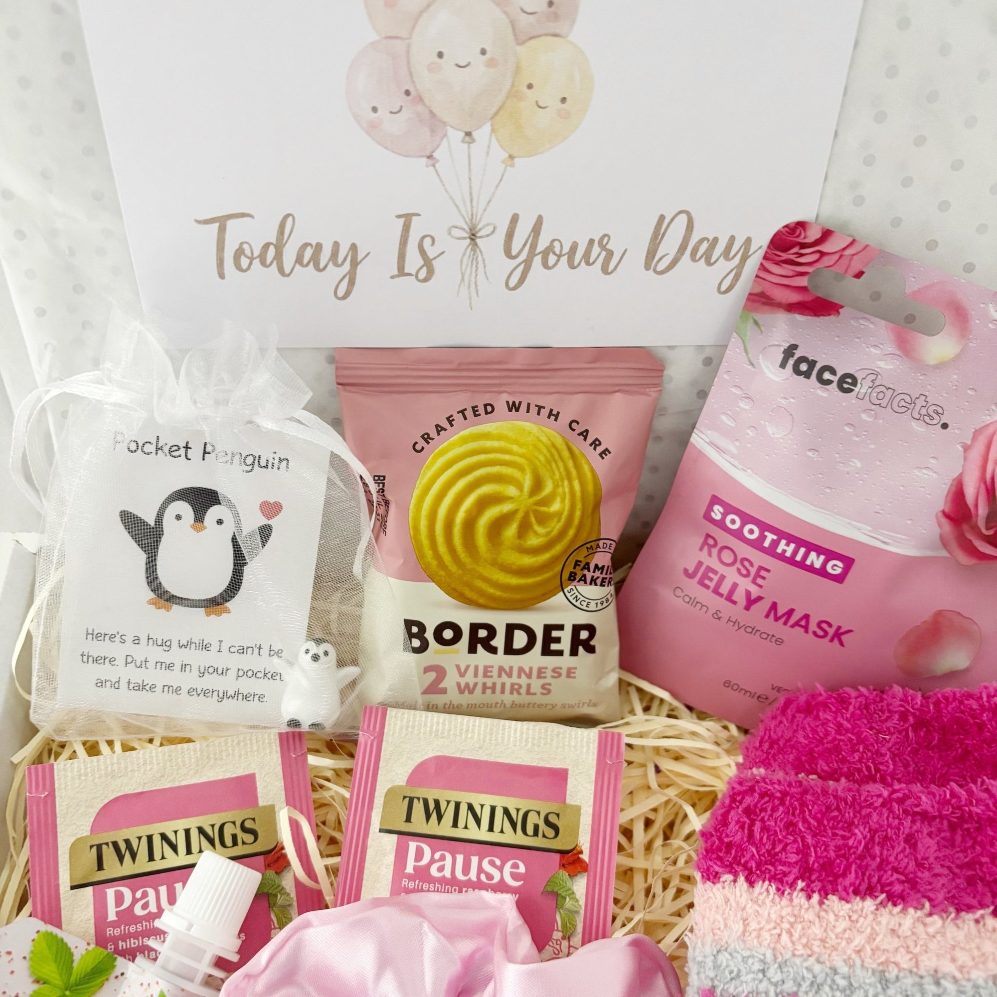 Birthday Pamper Hamper – Today Is Your Day Self - Care Gift Box - WahooGifts