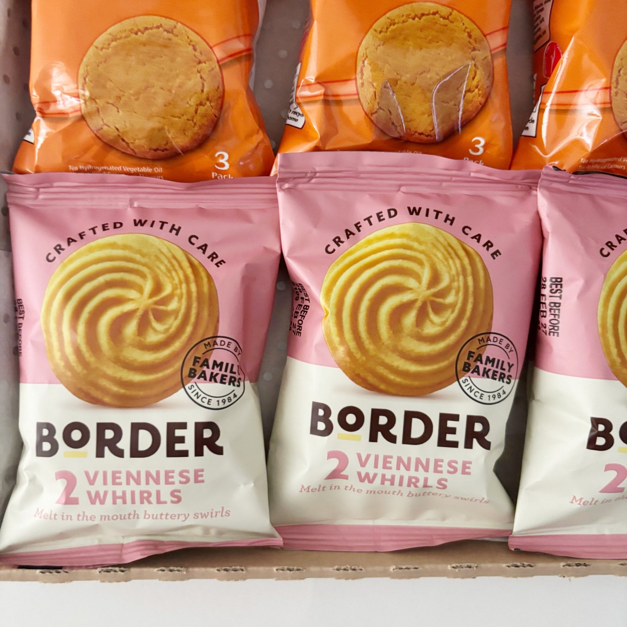 Biscuit Hamper – Letterbox Gift with Ginger Nuts & Viennese Whirls - WahooGifts