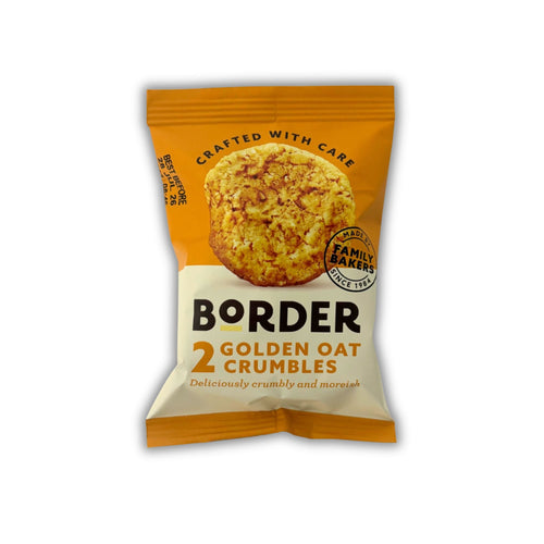 Border Golden Oat Crumbles Biscuits (2 Pack)