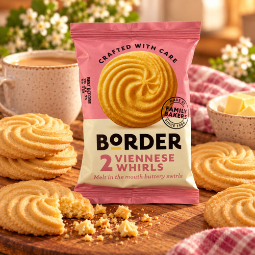 Border Viennese Whirls Biscuits (2 Pack)