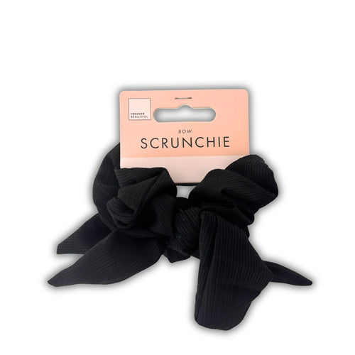 Bow Scrunchie – Black