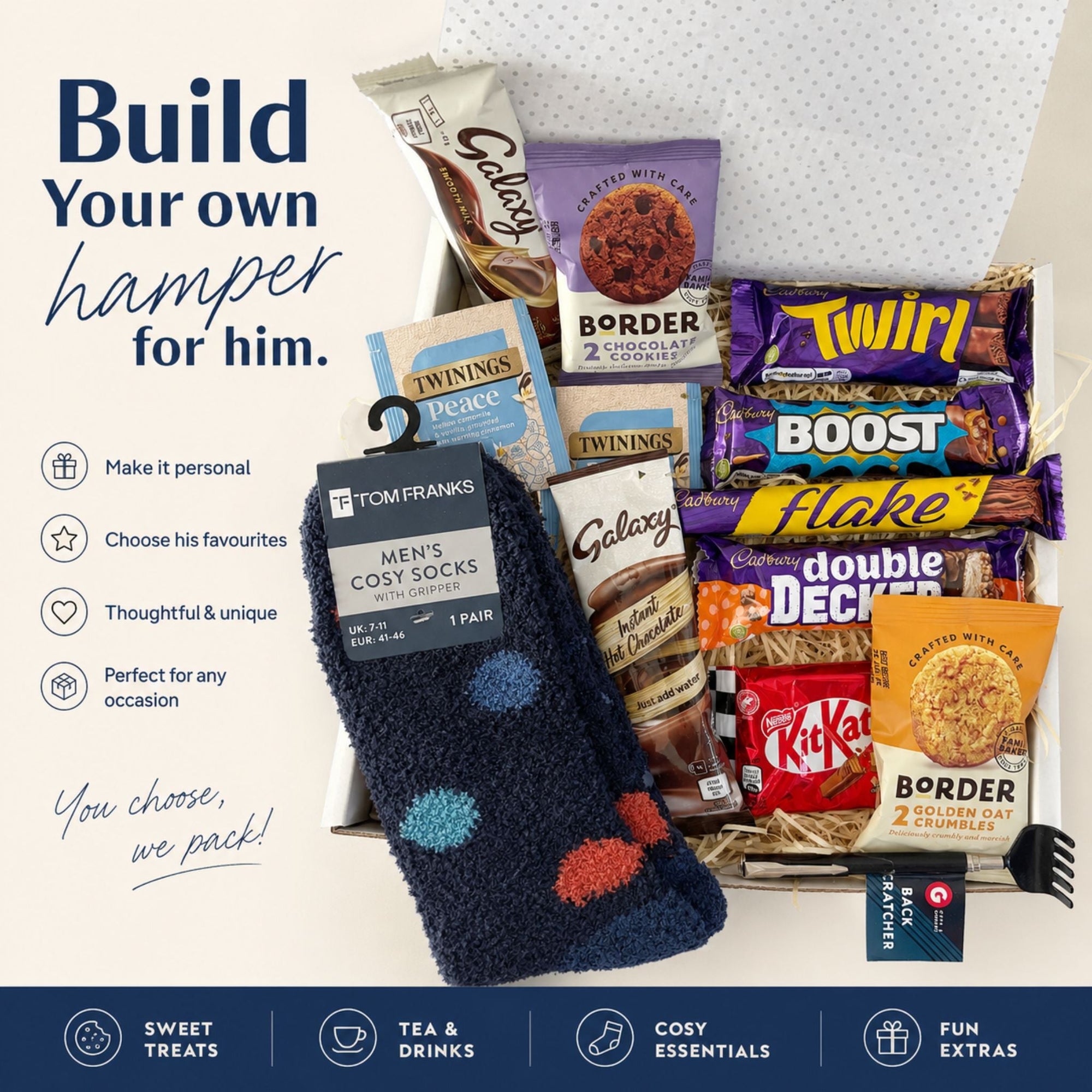 Build Your Own Hamper For Him - WahooGifts