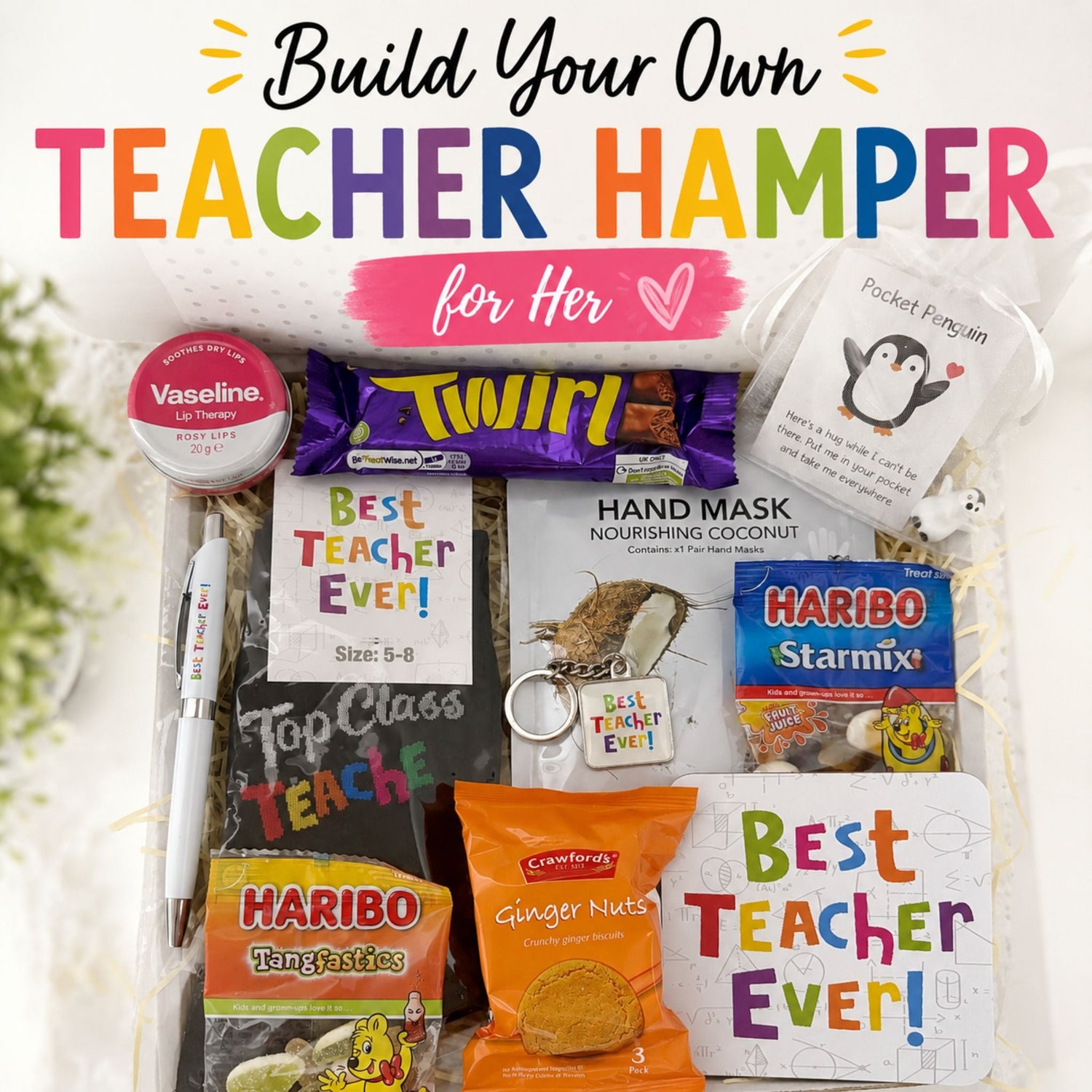 Build Your Own Teacher Hamper For Her - WahooGifts