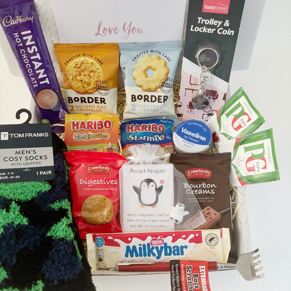 Christmas Gift for Boyfriend – Men’s Cosy Hamper with Socks & Treats - WahooGifts
