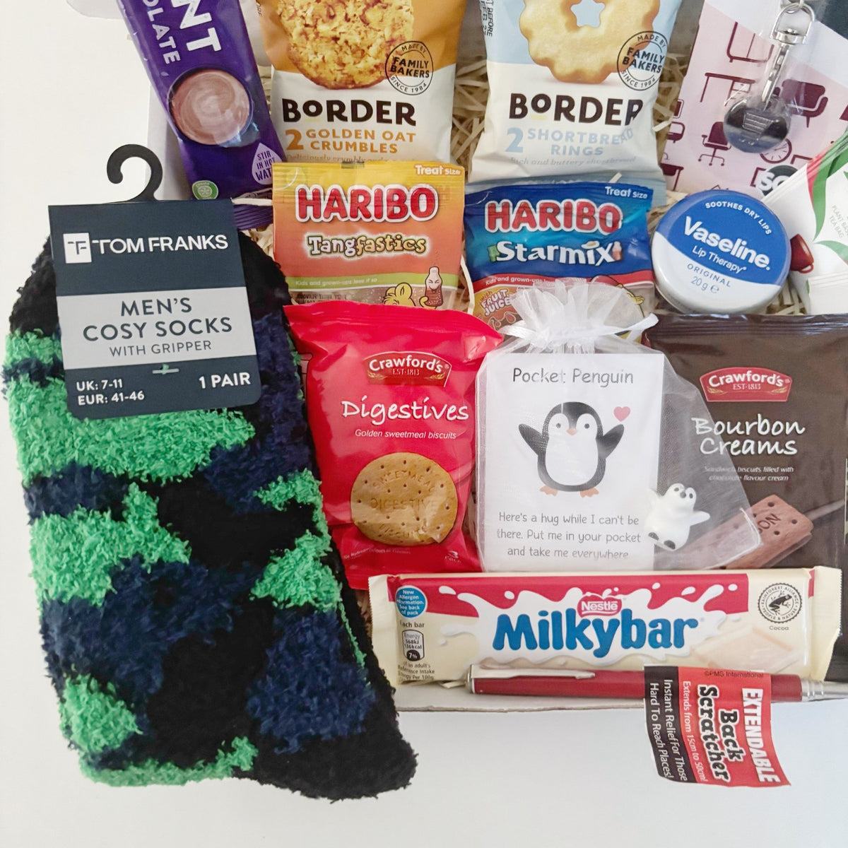 Christmas Gift for Boyfriend – Men’s Cosy Hamper with Socks & Treats - WahooGifts