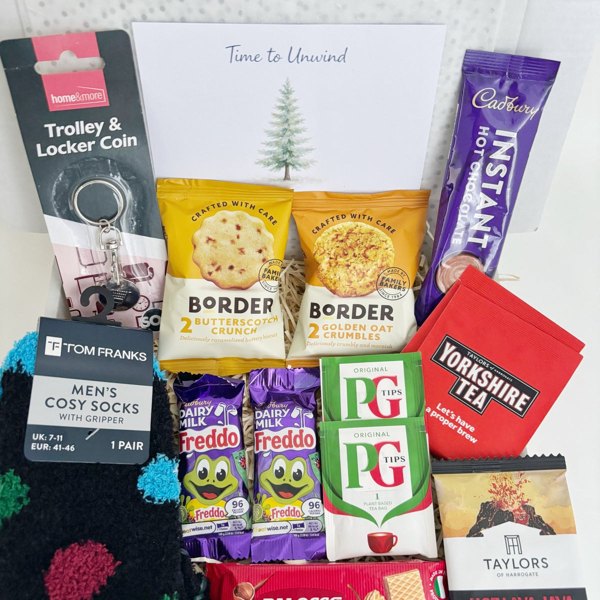 Christmas Gifts for Men Who Have Everything – Cosy Socks & Treat Hamper - WahooGifts