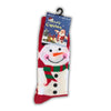 Christmas Novelty Socks – Smiling Snowman Design – UK 6–11 - WahooGifts