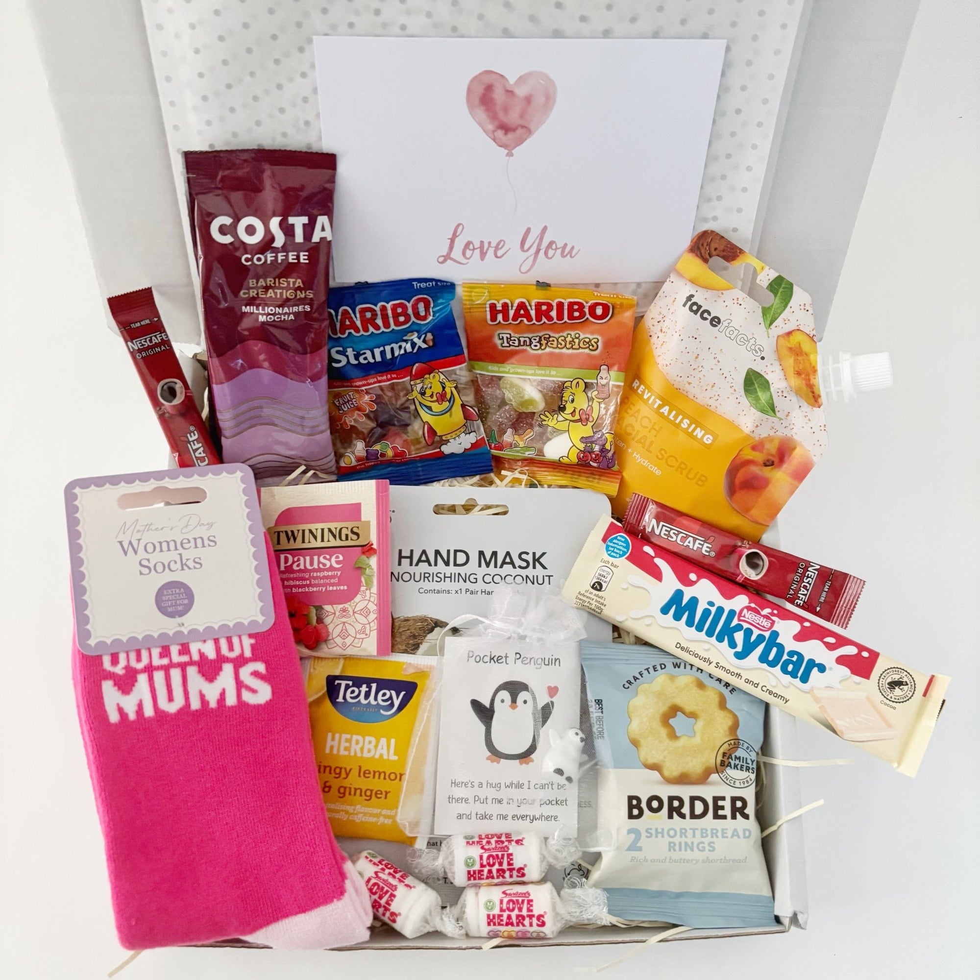 Christmas Presents for Mum – Pamper Gift Hamper with Socks & Treats - WahooGifts