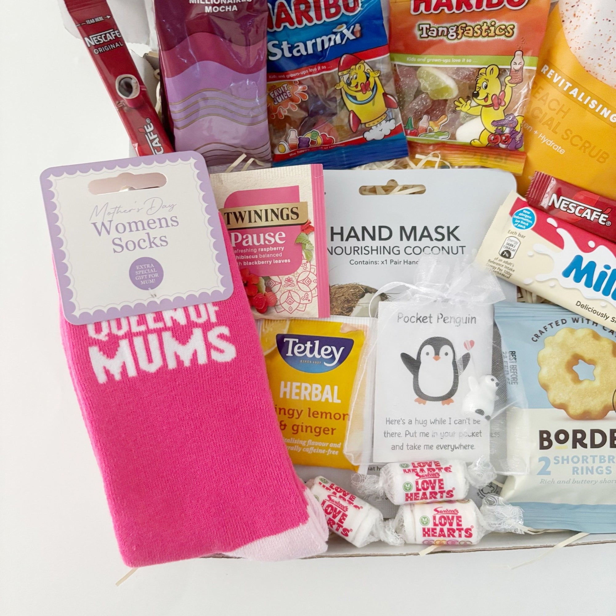 Christmas Presents for Mum – Pamper Gift Hamper with Socks & Treats - WahooGifts
