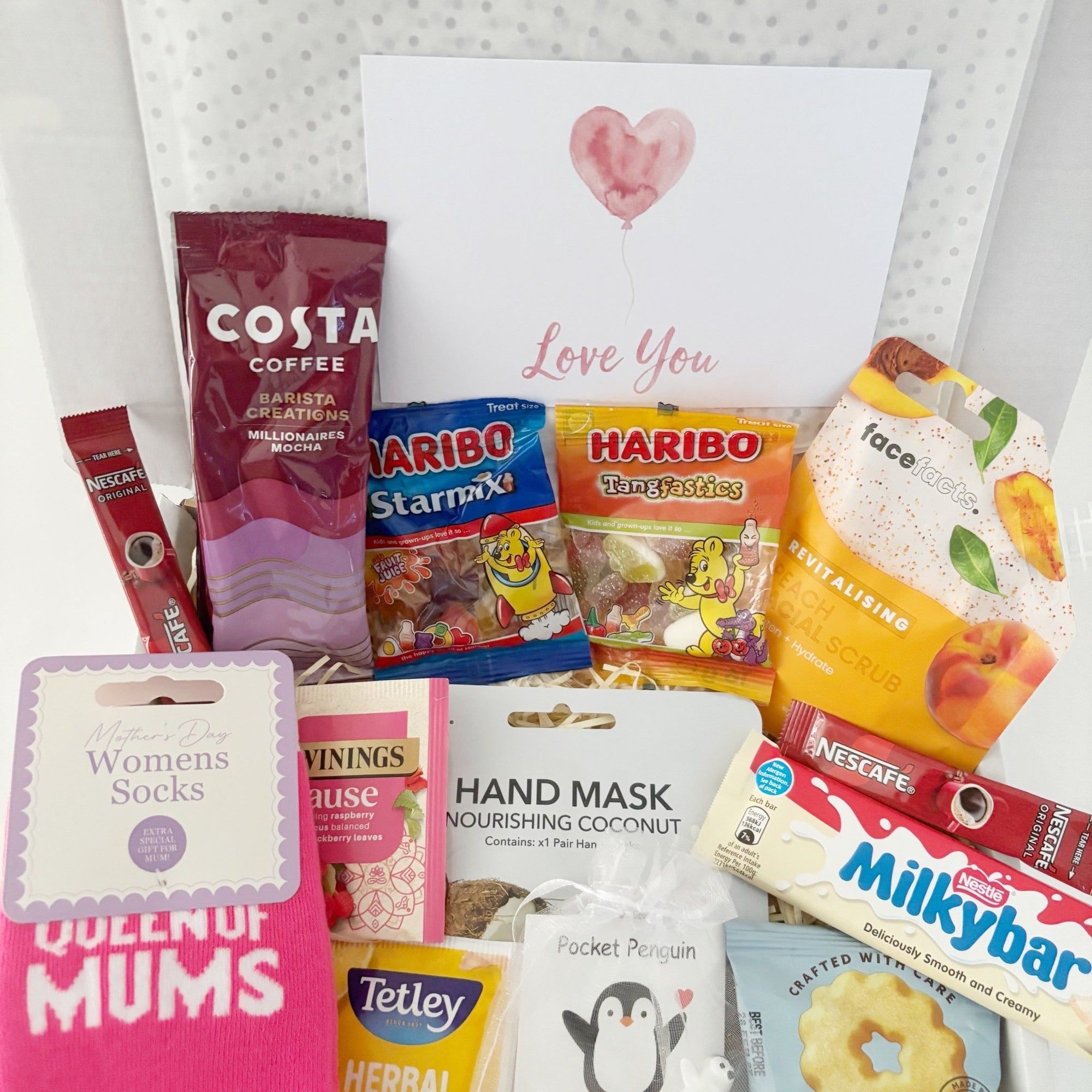 Christmas Presents for Mum – Pamper Gift Hamper with Socks & Treats - WahooGifts