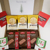 Christmas Tea and Biscuit Hamper – Letterbox Gift with Coffee & Treats - WahooGifts