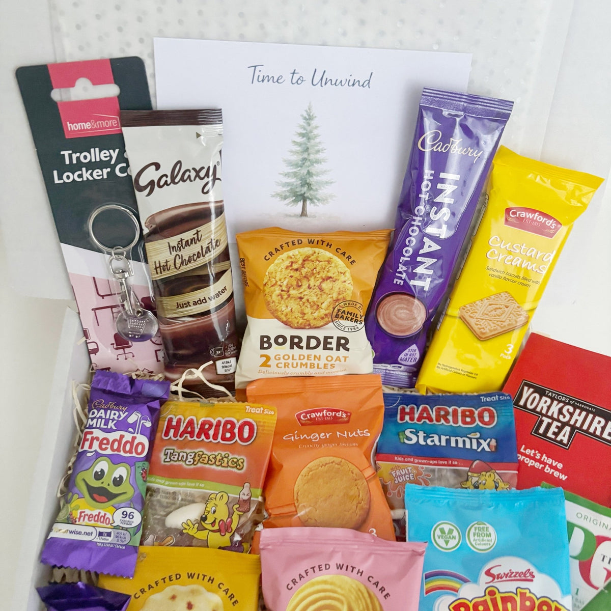 Christmas Treat Boxes – Chocolate, Sweets, Biscuits & Hot Drinks Hamper - WahooGifts