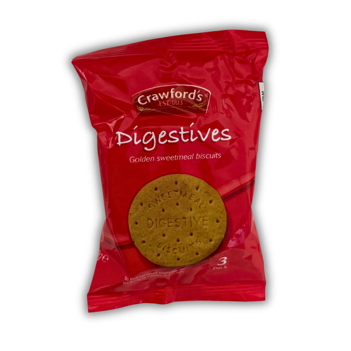 Crawford's Digestives Biscuits – 3 Pack Golden Sweetmeal Biscuits - WahooGifts