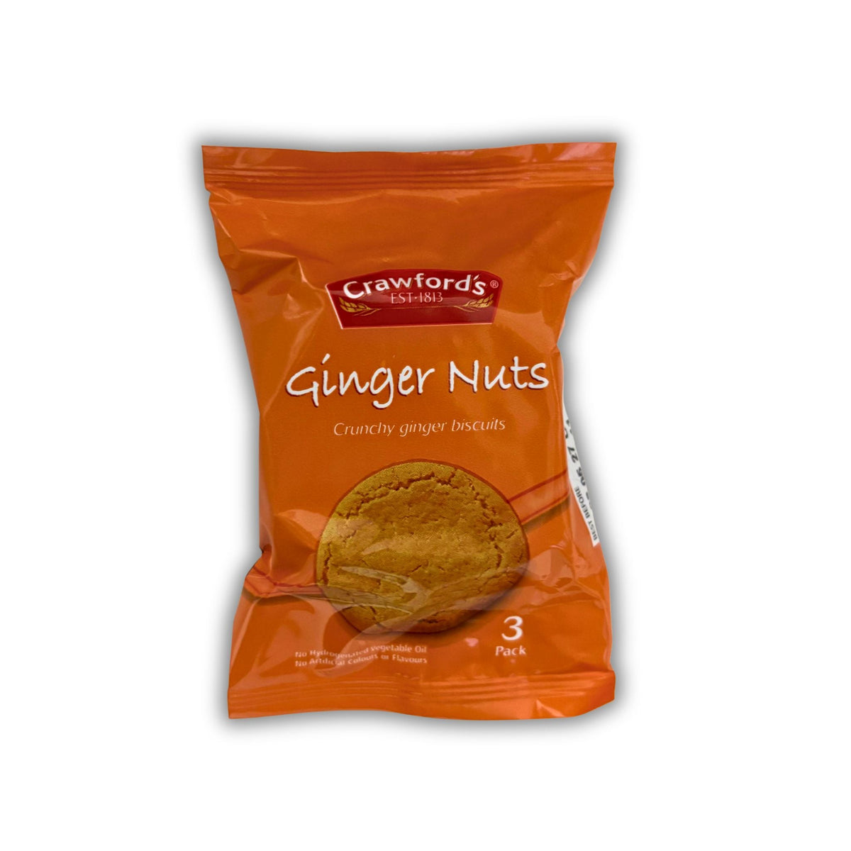 Crawford's Ginger Nuts Biscuits – 3 Pack Crunchy Ginger Biscuits - WahooGifts